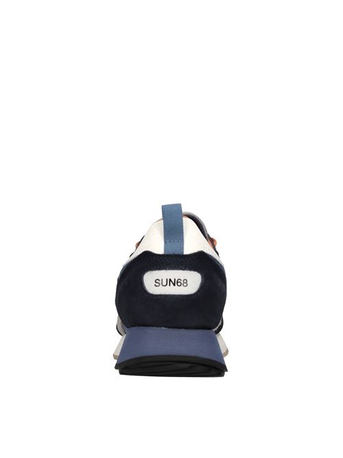 Sneakers Jaki Outdoor in camoscio, ecopelle e tessuto SUN68 | Z45116AVIO SCURO